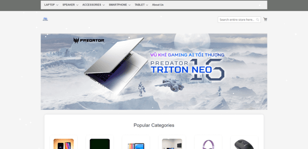 Digiverse.cloud – Website Điện tử Magento 2